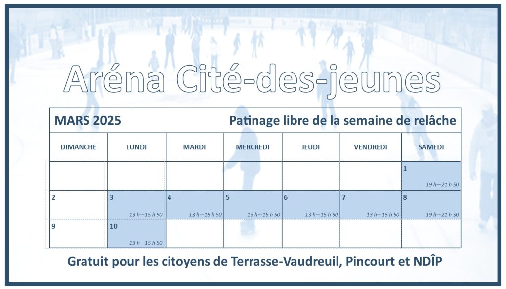 patinage libre (semaine relâche)