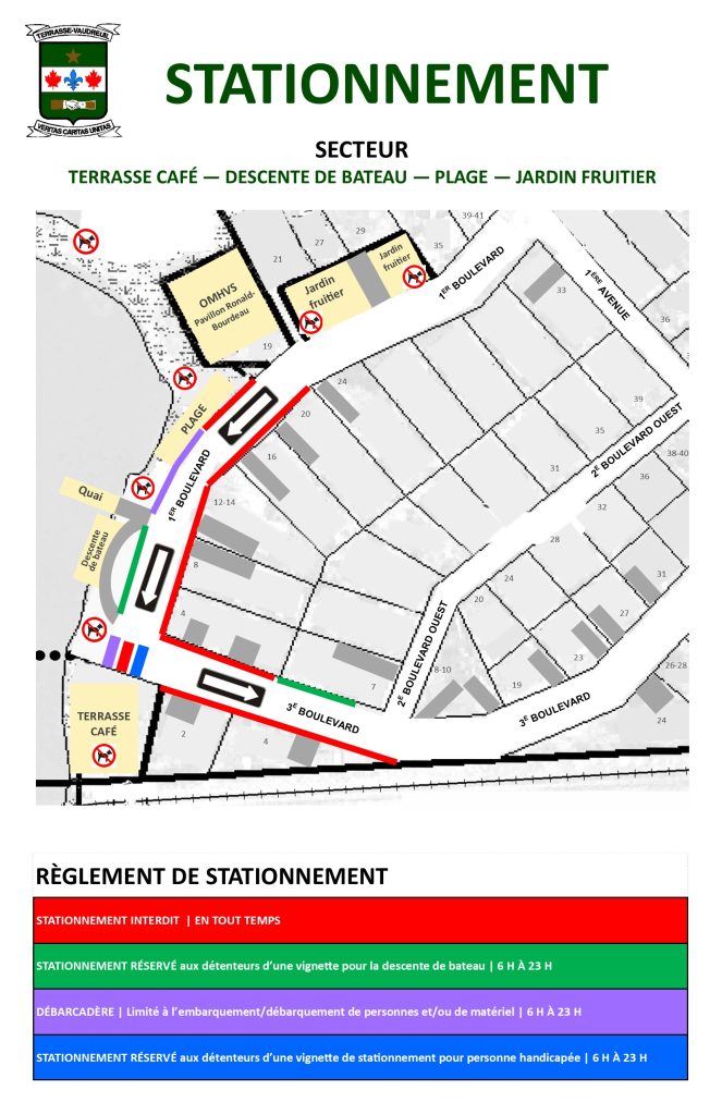 2025 stationnement zone café et descente 2025