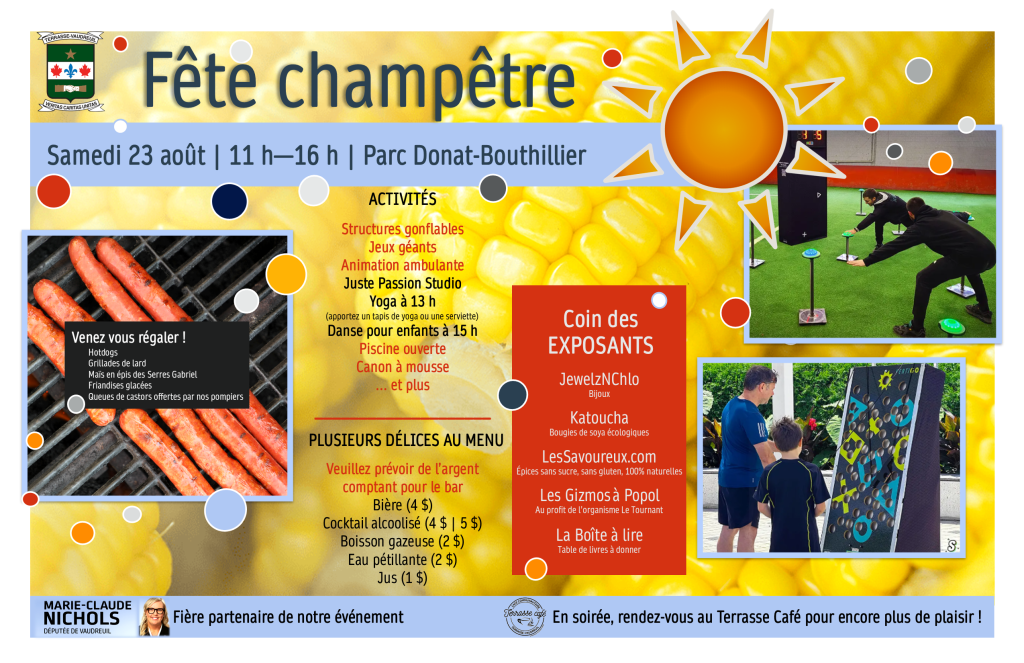 poster fête champêtre 2025