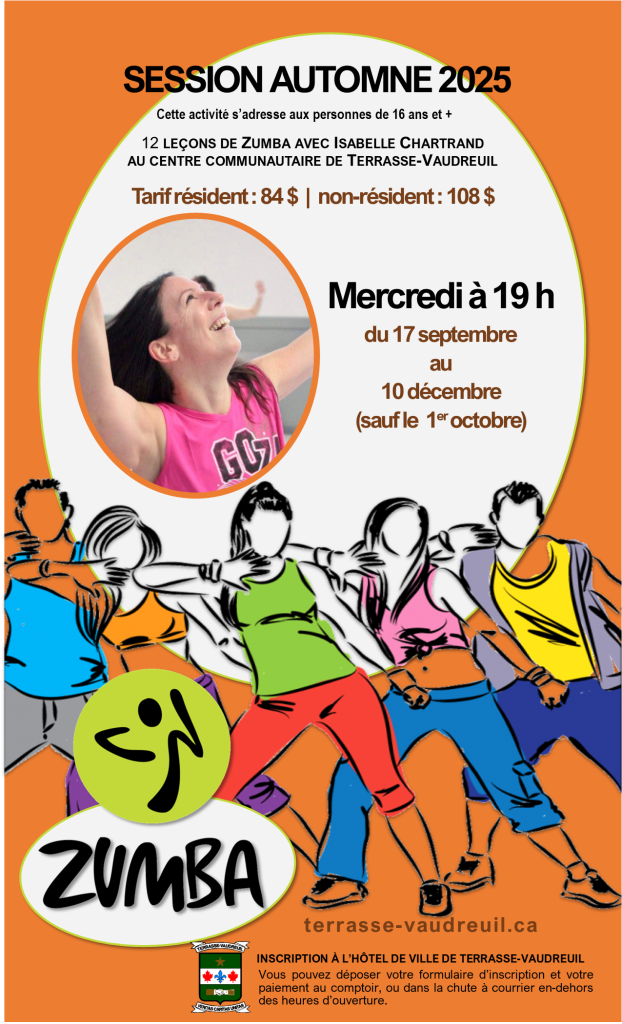 zumba 2025 automne(affiche)