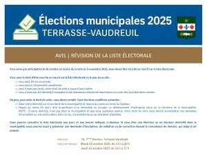 avis révision liste