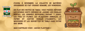 collecte organiques hebdomadaire