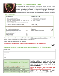 offre compost 2026